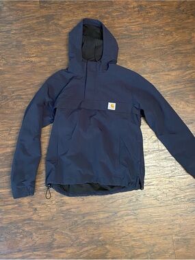 Carhartt Dark Navy Hooded Shell Pullover